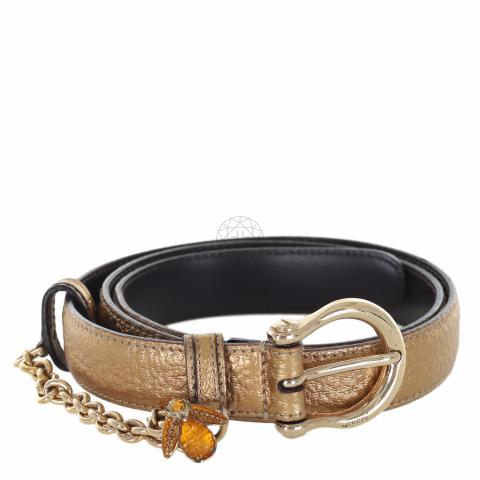 hana◎GUCCI vintage belt Vintage 60s Gucci Belt Leather and Canvas 28” - 30.5” Waist